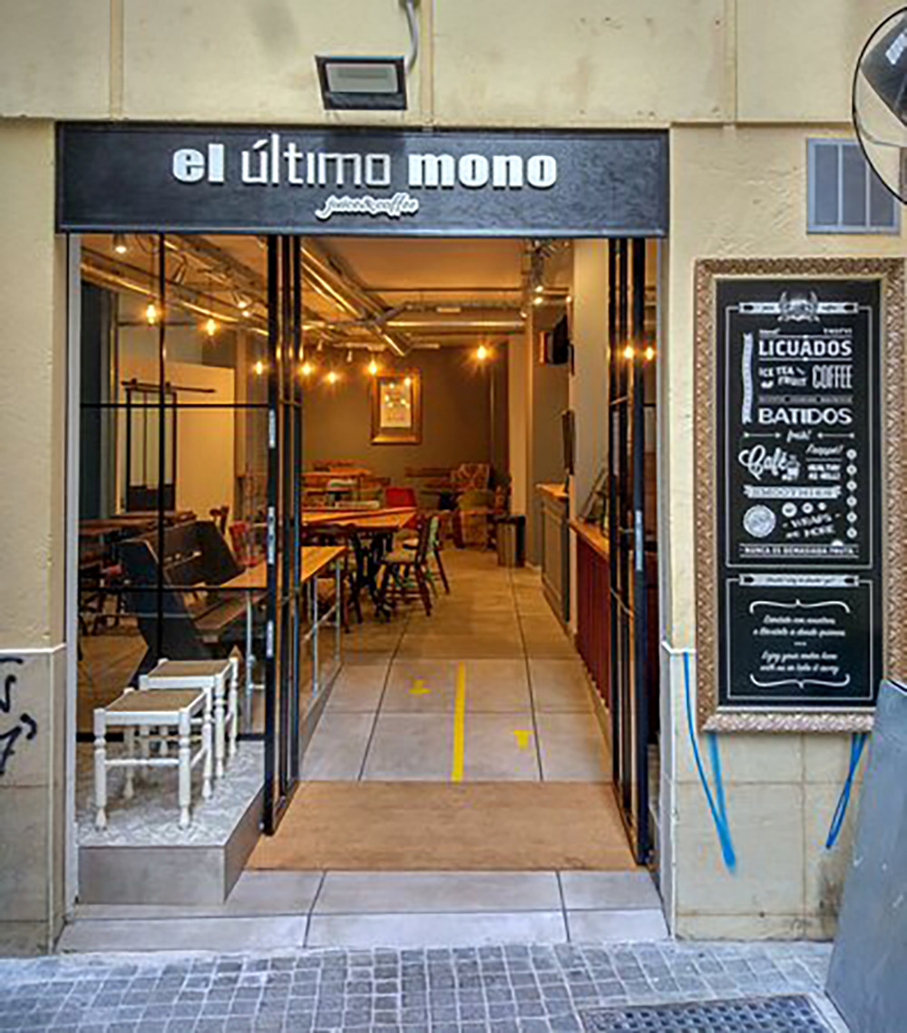 El Último Mono Juice & Coffee - Guía definitiva para los 'coffee lovers' durante su visita a Málaga