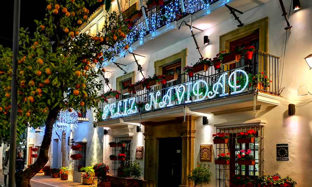 Marbella en Navidad-Mejores ciudades que visitar en Navidad.